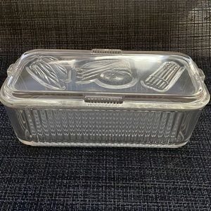 Vintage Federal refrigerator glass